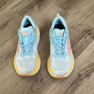 Hoka One One Bondi 8 Shoes Womens Size 10.5B Summer Song Running Cushioned Road